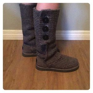 Knit ugg boots
